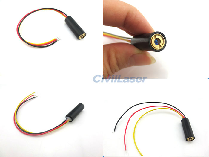 650nm 1mw-200mw 빨간색 레이저 모듈 Dot Focusable With TTL Modulation Φ10mmx30mm